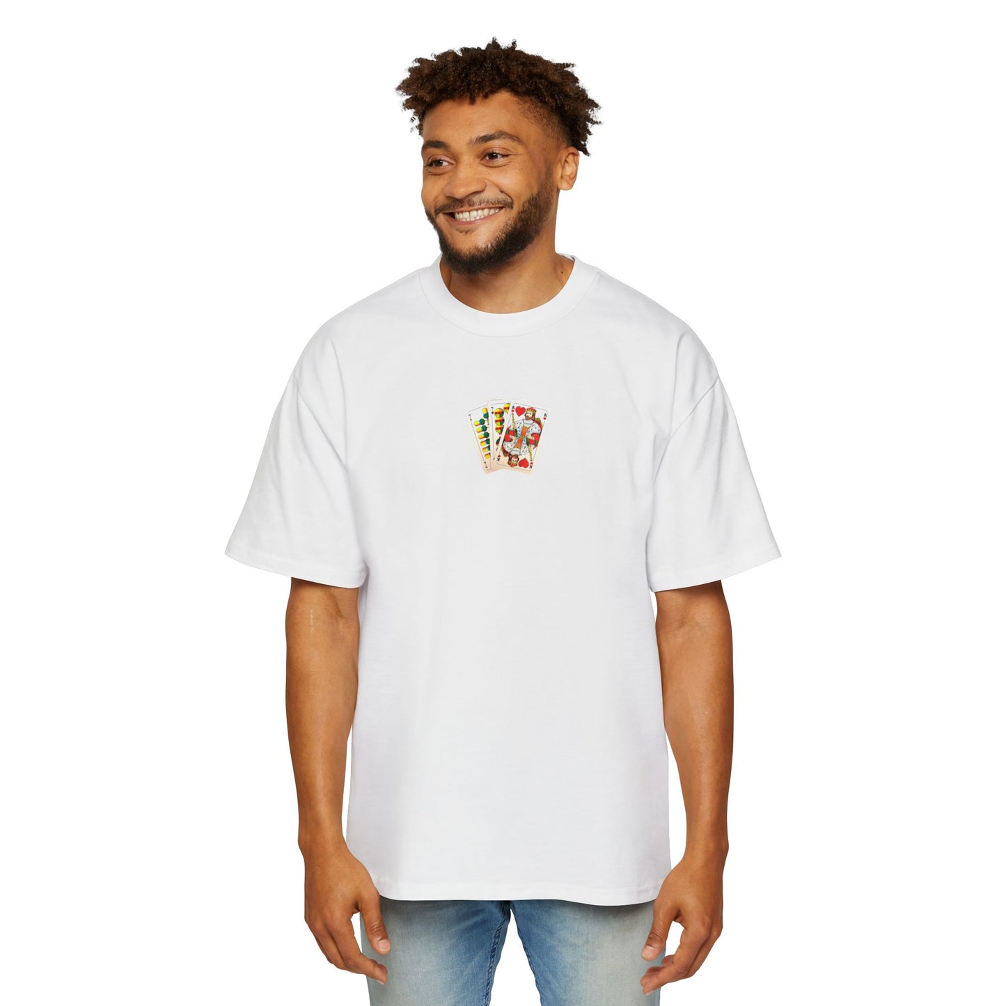 JOKER Mens Heavy Oversized T- shirt