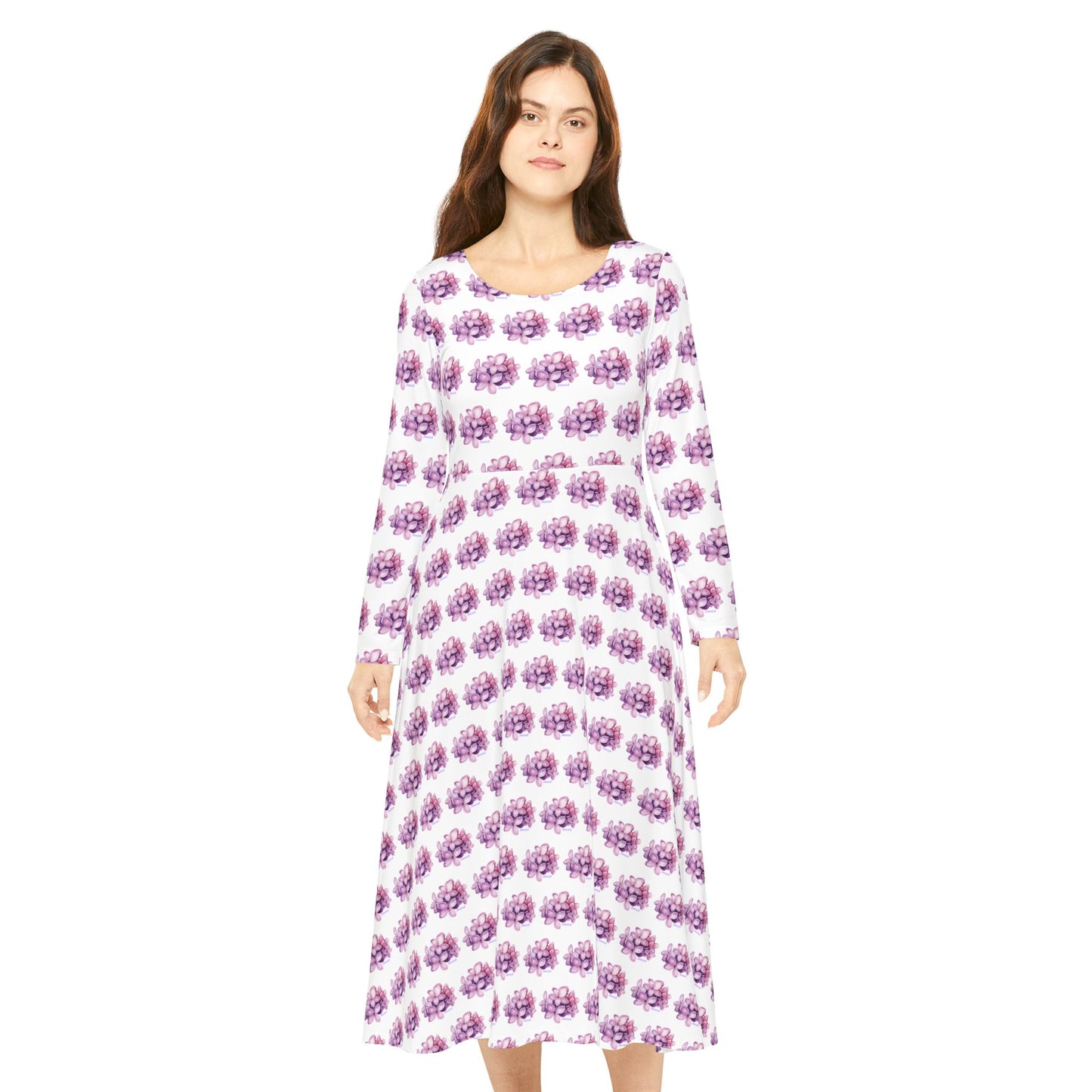 Floral Long Sleeve Dress
