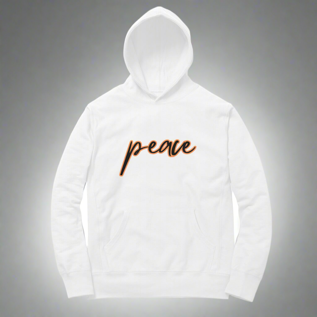 Unisex Oversized Hoodie - PEACE OUT !