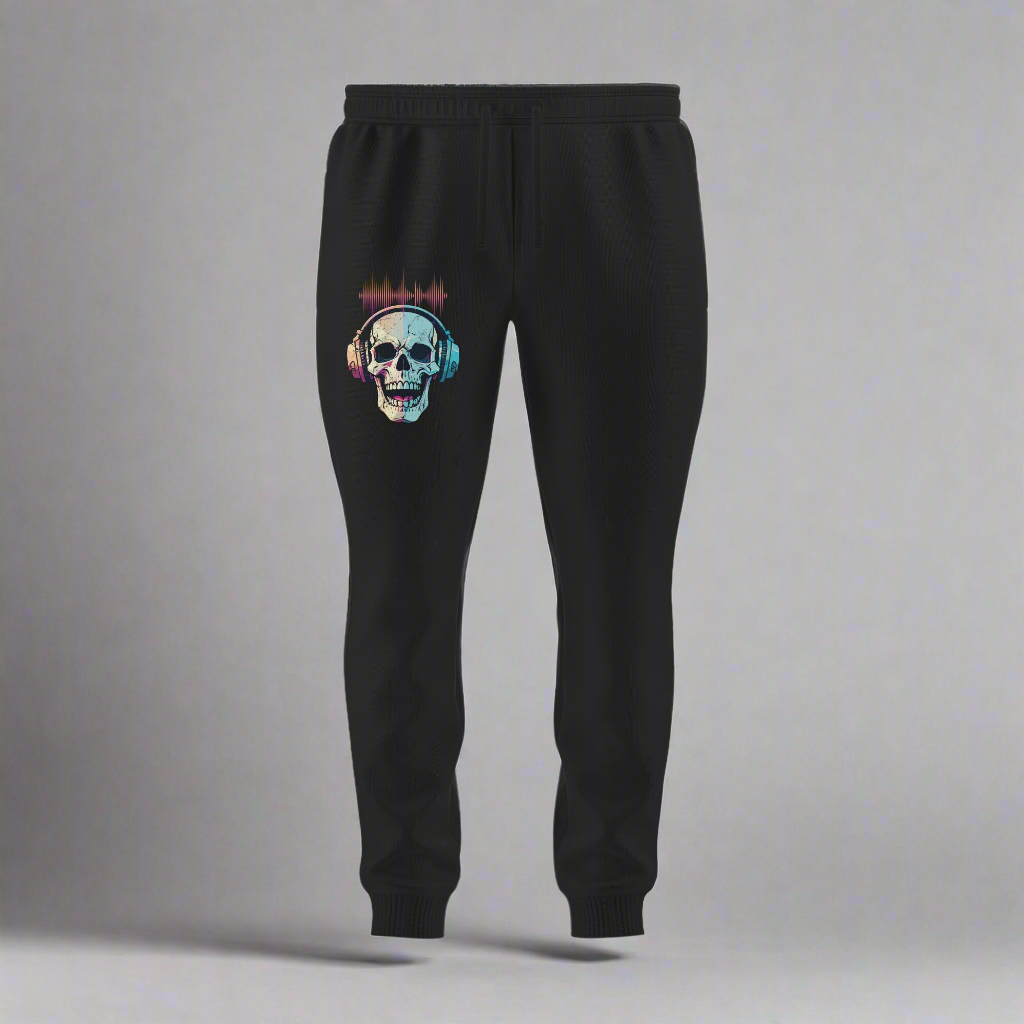 Skull Print Jogger - Mens - 7even Merch