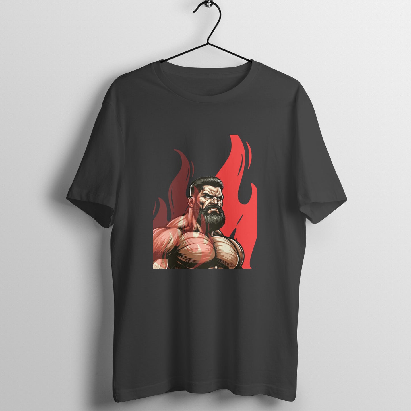 Angry Fire T-shirt for Men - 7even Merch