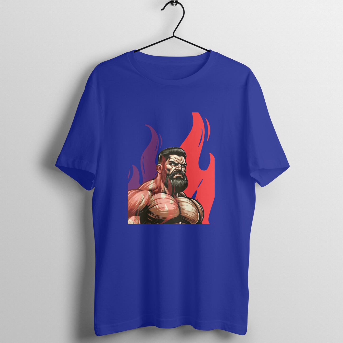 Angry Fire T-shirt for Men - 7even Merch