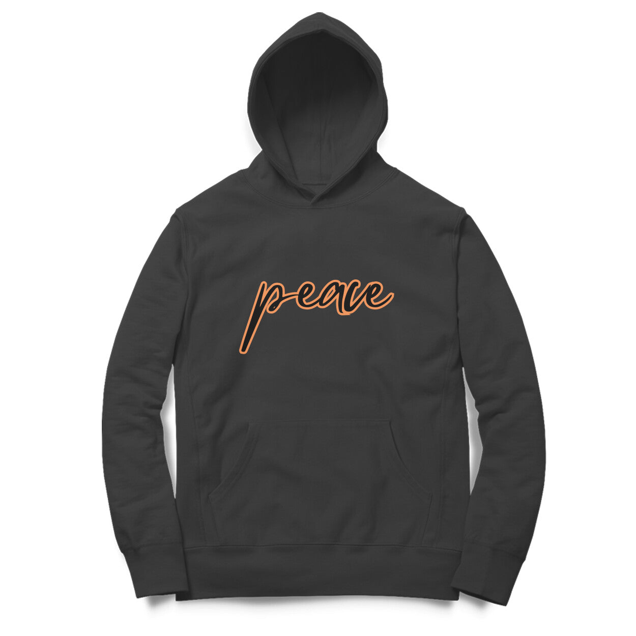 Unisex Oversized Hoodie - PEACE OUT !