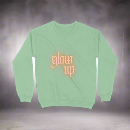 Glow Up Positive Sweatshirt for Men - 7even Merch 