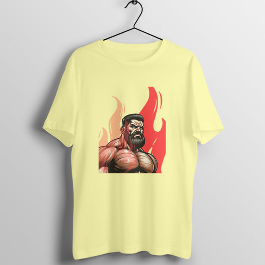 Angry Fire T-shirt for Men - 7even Merch 