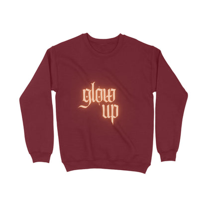 Glow Up Positive Sweatshirt for Men - 7even Merch 