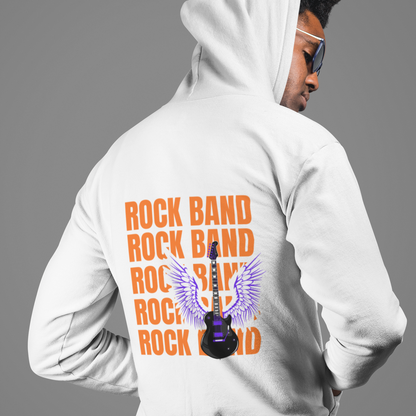 Rock Band Style - Oversized Hoodie
