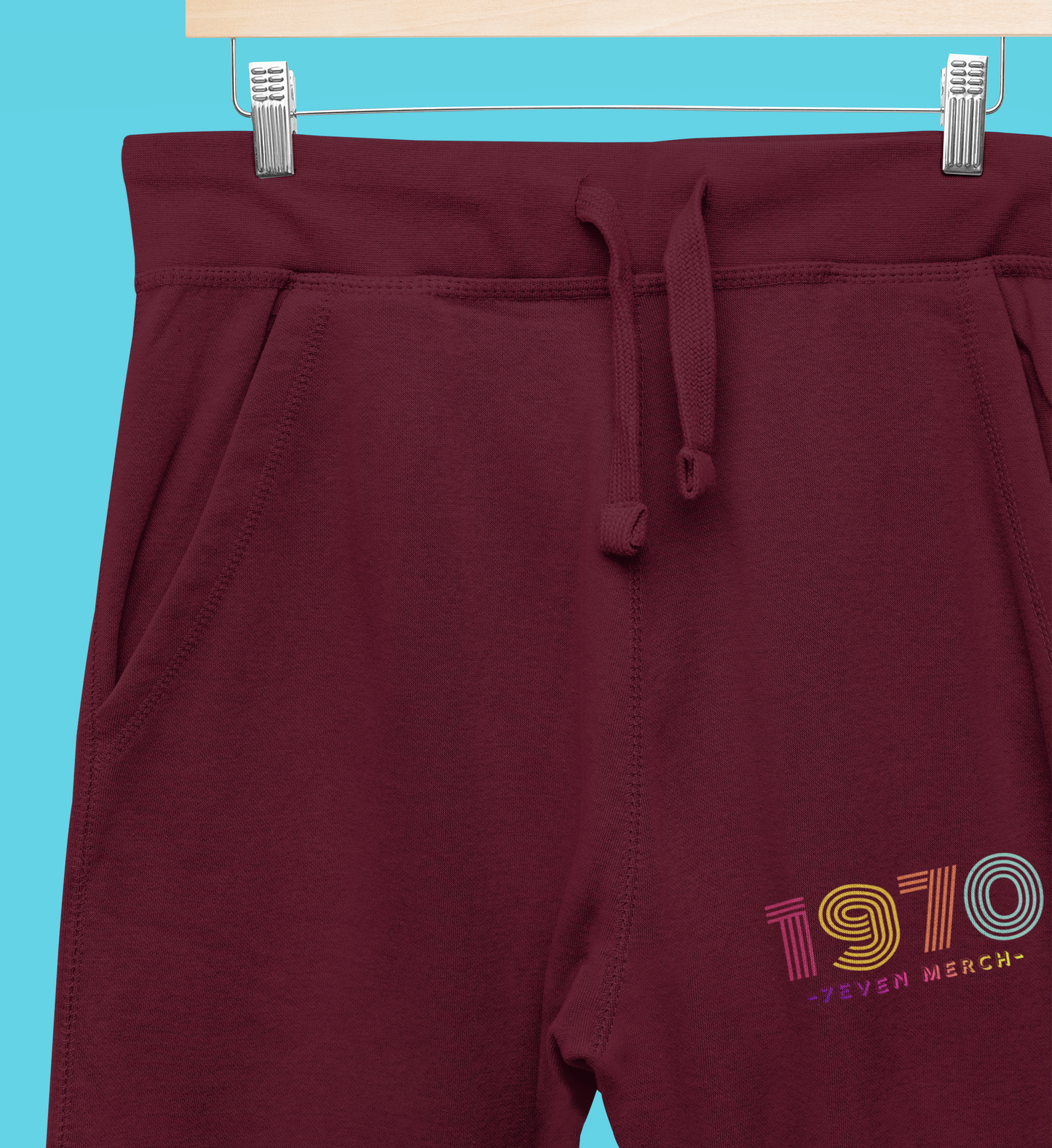 1970 Retro Print Joggers